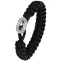 From Soldier To Soldier Oxidized Black Bracelet Oxidized Silver 1604-FSTS-BLA-S10