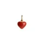 Jane Kønig Coral Heart Pendant Gold GULD-KHV
