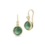 Julie Sandlau Prime Turmalin Earrings Goldplated Silver HKS181GDTMCRCZ