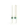 Julie Sandlau Berry Chain Earrings Goldplated Silver HKS790GDTMCRCZ