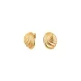 Rosefield Vintage Folded Earrings Goldplated Stainless Steel JEFSG-J963