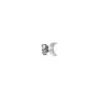 Jane Kønig Big Half Moon Earring Single Silver JKSHMSF18-S