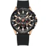 Kensington Master K0067 watch with Black dial and a watch case of 48 mm in diameter and a Rubber in Black