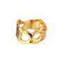 Jane Kønig Medium Butterfly Ring Ring Goldplated Silver MBR-HS23-G