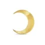 Jane Kønig Big Half Moon Earring Single Goldplated Silver MHMS-XJK24-1-G