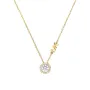 Michael Kors Necklace Goldplated Silver MKC1208AN710