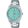 Casio Timeless MTP-1302PD-2A2VEF watch with Blue dial and a watch case of 39 mm in diameter and a Metallink in Silver