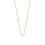 Julie Sandlau Anchor Chain Necklace Goldplated Silver NL549-45