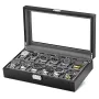 Ditur Watch Box 12 Watches Black Wood DIT0000240