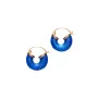 ANNI LU Petit Swell Hoops Earrings Goldplated Brass 231-30-58-