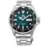 Orient Kamasu Mako III Diver Automatic RA-AA0811E watch with Blue dial and a watch case of 42 mm in diameter and a Metallink in Silver