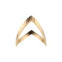Jane Kønig Reflection V Ring Goldplated Silver RVR01-G-AW2000