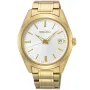 Seiko Conceptual SUR314P1 watch with White dial and a watch case of 40 mm in diameter and a Metallink in Gold