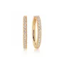 Sif Jakobs Ellera Grande Earrings Goldplated Silver SJ-E2869-CZ-YG
