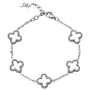 SKØR Clove White Bracelet Stainless Steel SK0035