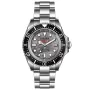 OceanX Sharkmaster 1000 Limited Edition SMS1011M watch with Grey dial and a watch case of 44 mm in diameter and a Metallink in Silver