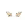 Julie Sandlau White Wisteria Earrings Goldplated Silver ST399GDCZ