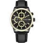 Studsgaard Chronograph S0044 watch with Black dial and a watch case of 42 mm in diameter and a Leather in Black