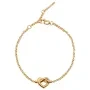 Jane Kønig Tied Heart Bracelet Bracelet Goldplated Silver THB-AW25-G