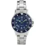 Hot Shot Sapphire 2547/G watch with Blue dial and a watch case of 33 mm in diameter and a Metallink in Silver