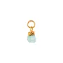 House of Vincent Birth Stone March Pendant Goldplated Brass VJ076-LPG-MA
