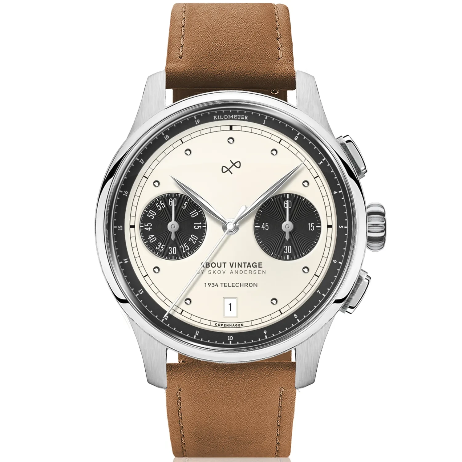 AV86 About Vintage 1934 Telechron Panda 157395 - Ditur