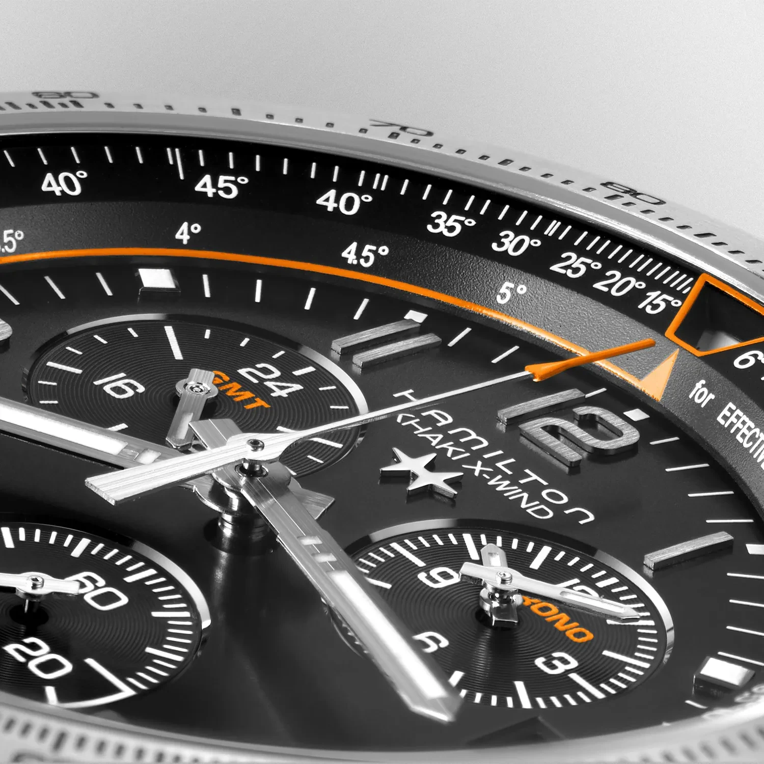 Hamilton Khaki Aviation X-Wind GMT Chrono Quartz H77912335 -