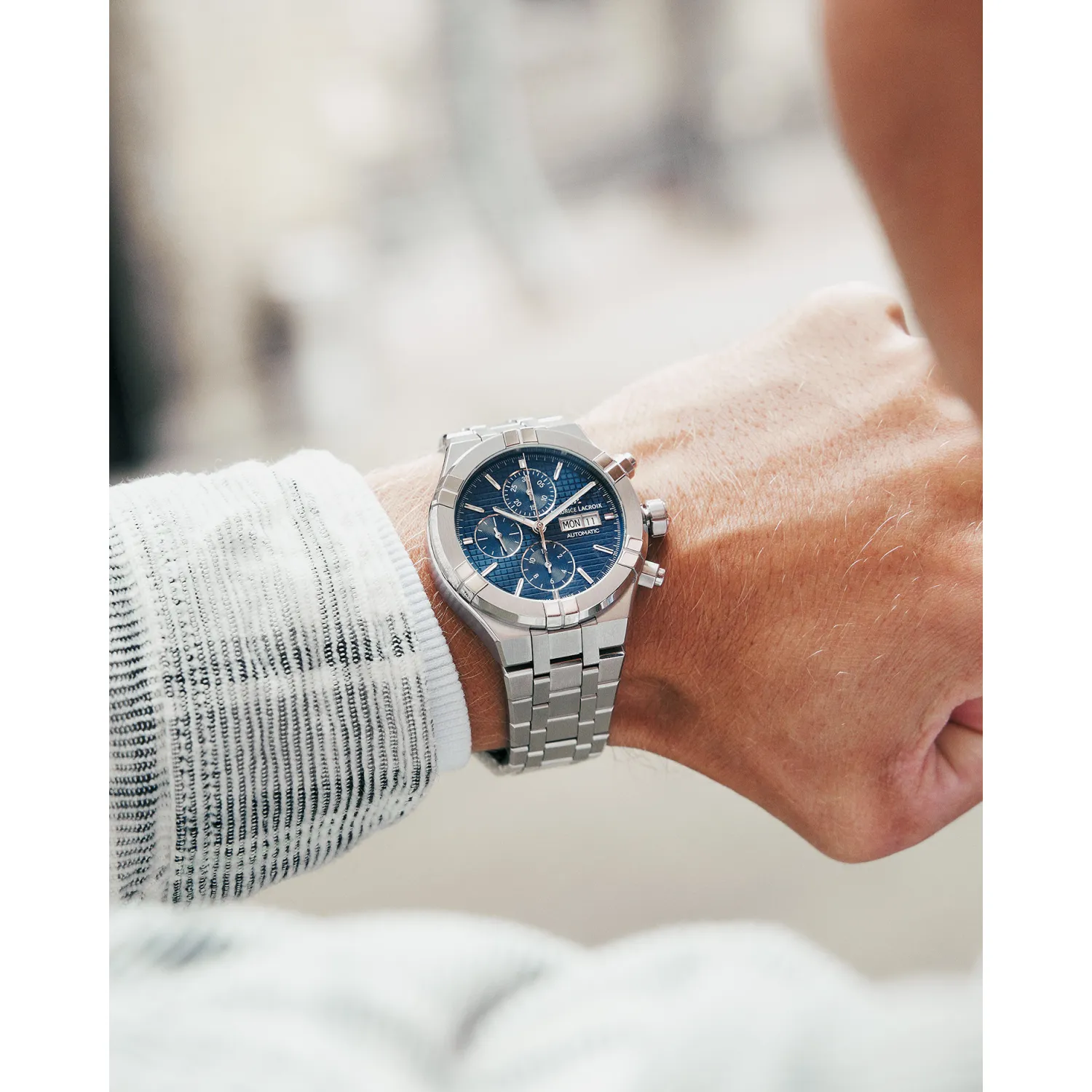 Maurice Lacroix Aikon Automatic Chronograph 44mm AI6038-SS00