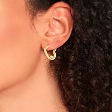 Michael Kors Earrings 14 ct. Silver Goldplated MKC1599AA710