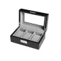 Ditur Watch Box 3 Watches Black Wood 0000228