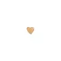 STINE A Jewelry Petit Love Heart Earring Single Goldplated Silver 1016-02-S