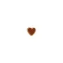 STINE A Jewelry Petit Love Heart Earring Single Goldplated Silver 1181-02-Mocha