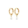 Pilgrim Shift pearl earrings Earrings Goldplated Brass 122542013