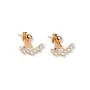 Sparv Sparkles Earrings Goldplated Brass 1250101