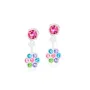 Blomdahl Pendant Daisy Earrings Plastic 15-0103-1498