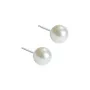 Blomdahl Pearl Earrings Titanium 15-1232-59