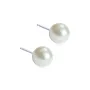 Blomdahl Pearl Earrings Titanium 15-1233-59