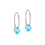 Blomdahl Bicone Earrings Titanium 15-1247-05