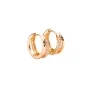 Sparv Goal Hoops Earrings Goldplated Brass 1510101