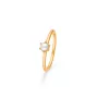 Mads Z Poetry Solitarie Ring 14 ct. Gold 1543050