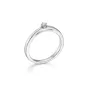 Mads Z Crown Ring 14 ct. White gold 0,04 ct. 1641604