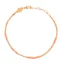 ANNI LU Asym Peach Bracelet 18 ct. Goldplated Brass 201-10-69