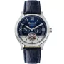 Ingersoll 1892 The Tempest Automatic I12103 watch with Blue dial and a watch case of 44 mm in diameter and a Leather in Blue