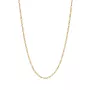 IX Studios Figaro Necklace 22 ct. Goldplated Silver DMMFG060GD