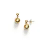 ANNI LU Tropicana Earrings Goldplated Stainless Steel 232-30-66