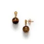 ANNI LU Ball Earrings Goldplated Brass 242-30-49