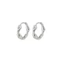 Pilgrim Zion Earrings Silverplated Brass 262136023