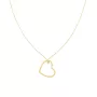 Tommy Hilfiger Minimal Heart Necklace 22 ct. Stainless Steel 2780757