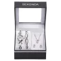 Sekonda gift set for women 2807G that contains Bracelet, Earrings, Necklace, Watch for Woman