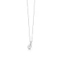 Mads Z Drop Necklace Silver 3120162